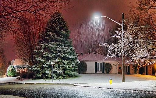 Snowy Night_19489-92.jpg - Photographed at Smiths Falls, Ontario, Canada.